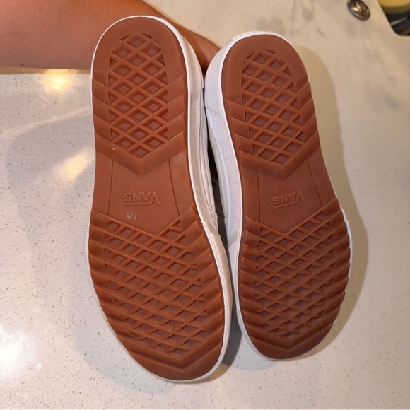 Vans Sk8-Hi Stacked Platform High Top White Canvas Men’s 9 / Women’s 10.5 - Picture 8 of 11